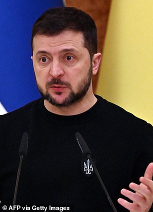 President Volodmyr Zelensky