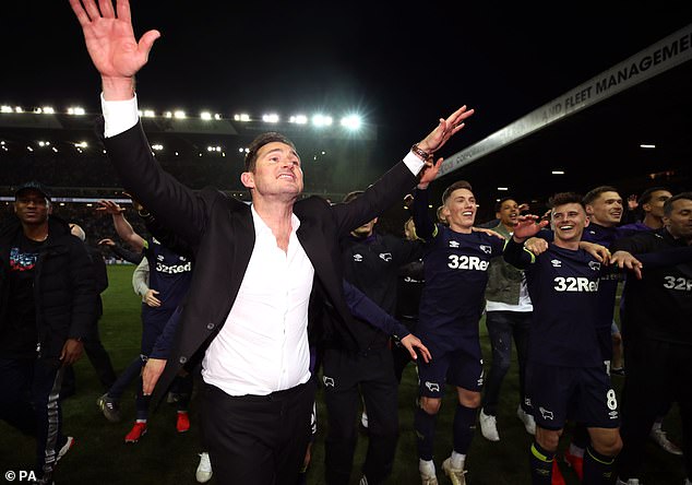 Lampard demonstrated his Championship success as Derby reached the play-off final.