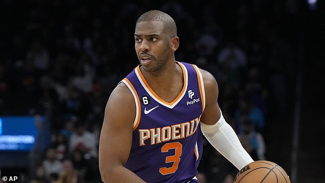 Chris Paul, 37, won't be playing for many more years, so the Phoenix Suns are making plans for his eventual successor at point guard.