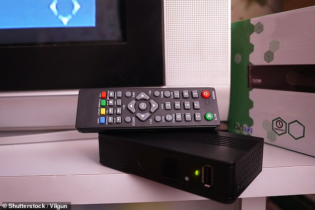 To be able to access free TV via satellite you will require a satellite dish and a satellite receiver, usually a separate set top box (pictured)