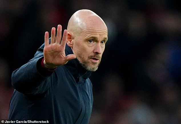 Merson suggested Erik ten Hag's Manchester United should bid '£100m' for the striker