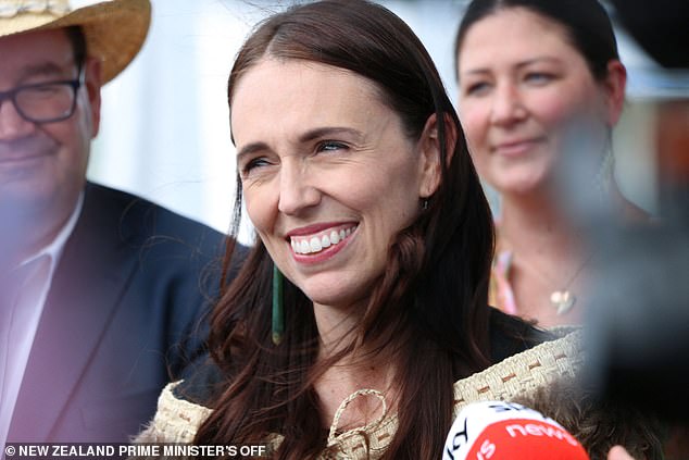 New Zealand's prime minister donned a Maori cloak during her last public appearance, visiting the Maori settlement of Ratana in the North Island in January.