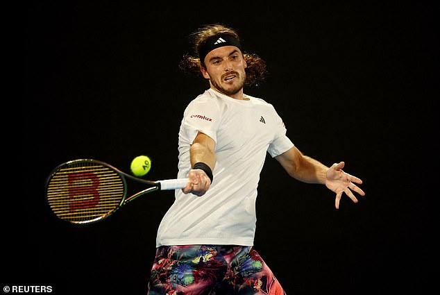 Tsitsipas will face Karen Khachanov in the semifinals of the Australian Open on Friday