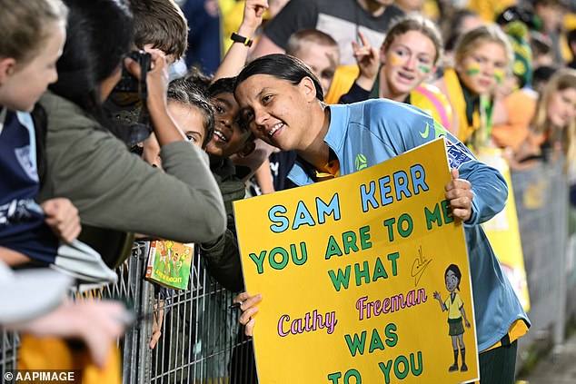 Sam Kerr says 'Australia loves Matildas' and is 'furious' about upcoming World Cup at home