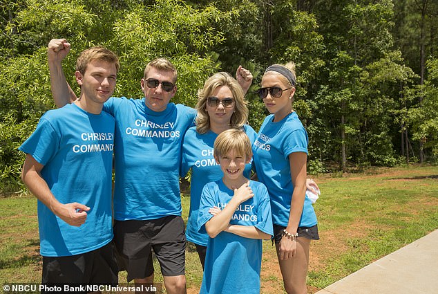 Con artists: Todd was sentenced to 12 years in federal prison, while Julie received a seven-year sentence, for defrauding banks out of more than $30 million in fraudulent loans, according to the Associated Press;  Still from Chrisley Knows Best