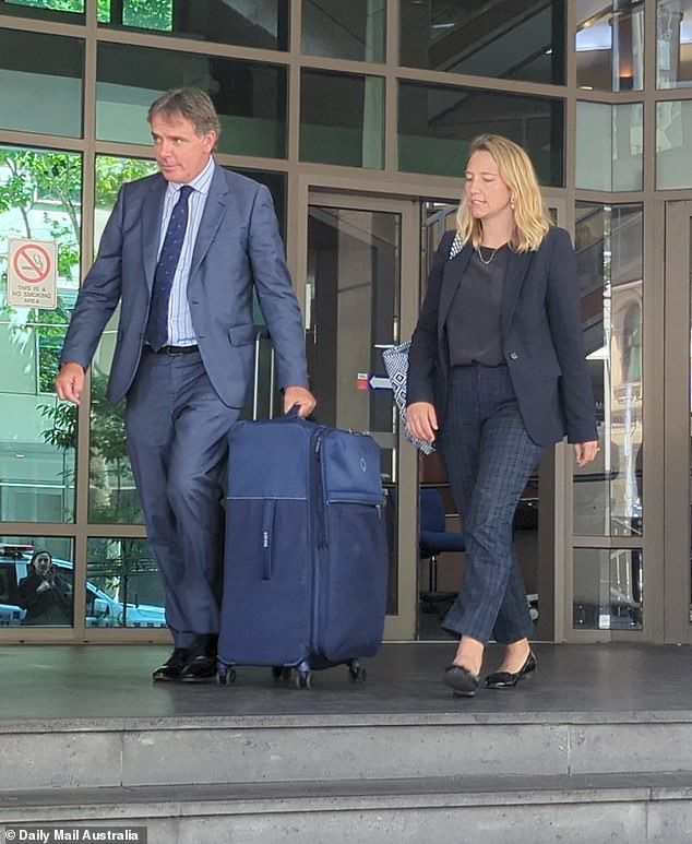 Lynn's attorney Dermot Dann, KC (pictured left leaving court last year) plans to challenge the admissibility of his client's interrogation record with police.