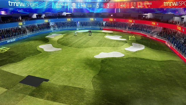 Six teams of three will play competitions on a virtual golf course over 15 Monday nights