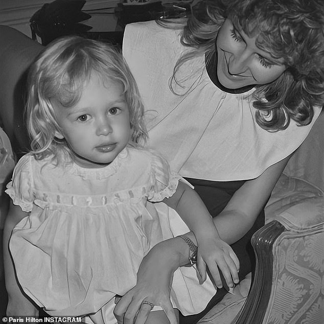 Throwback Tuesday: Her most recent Instagram post includes photos of her with her mother, Real Housewives of Beverly Hills star Kathy Hilton, 63.