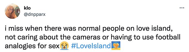 1674634167 805 Love Island viewers cringe at the girls immature soccer