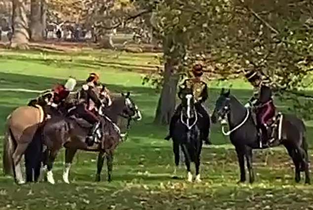 An apparent falling out with members of the unit has led them to try to expose what they see as Major Sykes' (left) shortcomings as a cyclist.