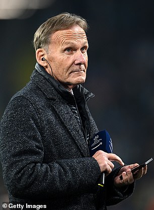 Kehl and CEO Hans-Joachim Watzke (pictured) hope the teenager will extend his contract until 2026