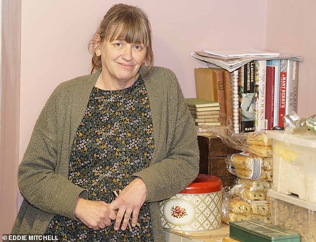 Ms Watson, 59, has come forward to dismiss the 'ridiculous conspiracy theories' surrounding her post and reveal the identity of her 'instantly recognizable' husband, who was an award-winning journalist and bigger popular figure than life in the local area.