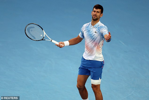 He returned to Melbourne Park this year aiming to win his 10th Australian Open title.