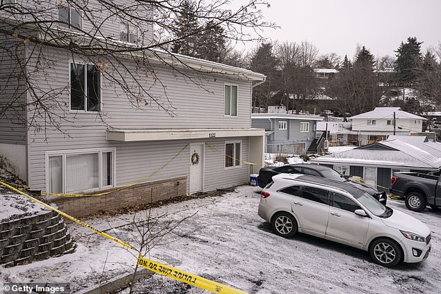 The four University of Idaho students were stabbed to death in their Moscow home (pictured) on November 13, in the early hours of the morning.