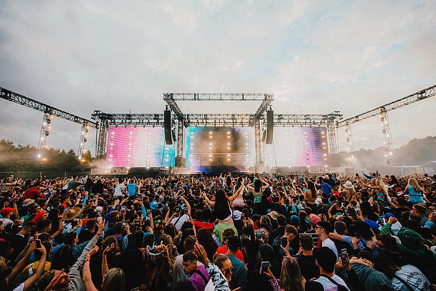 The nearest station to the park is Penrith North Lakes (Pictured: Manchester Parklife festival)