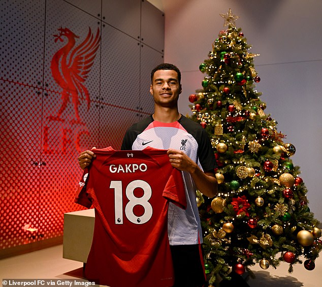 Liverpool started their January business early with the £44m signing of Cody Gakpo from PSV