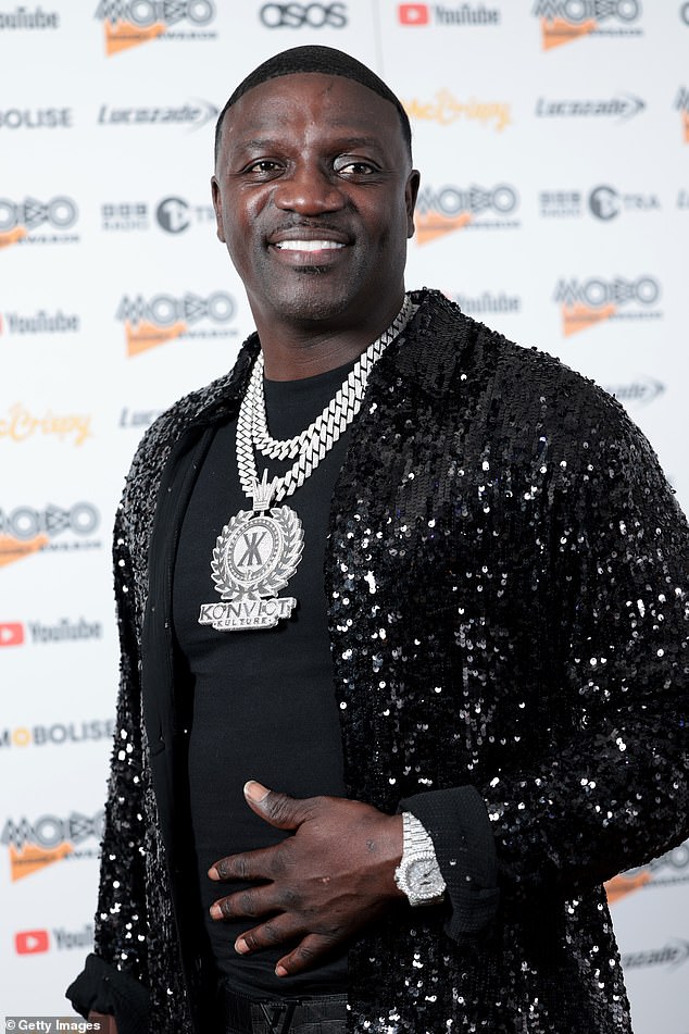 Controversial: Explaining what he thought the problem was, Akon said that women have 