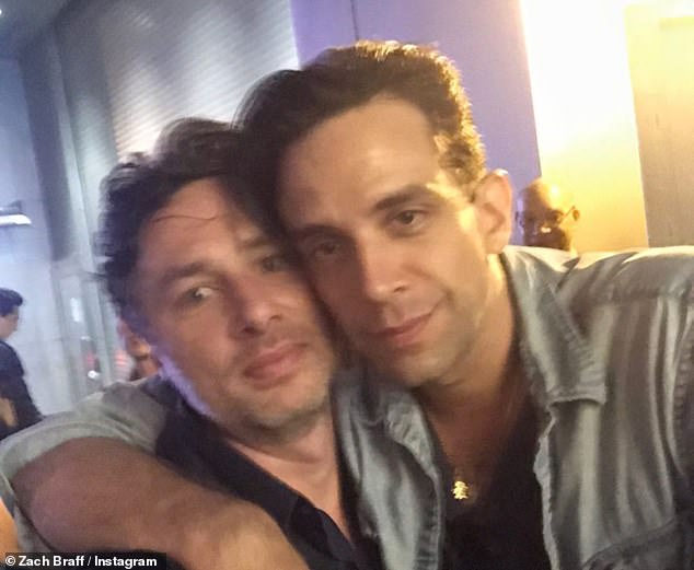 Hard times: Braff lost one of his best friends, Nick Cordero, in 2020 to complications from the coronavirus