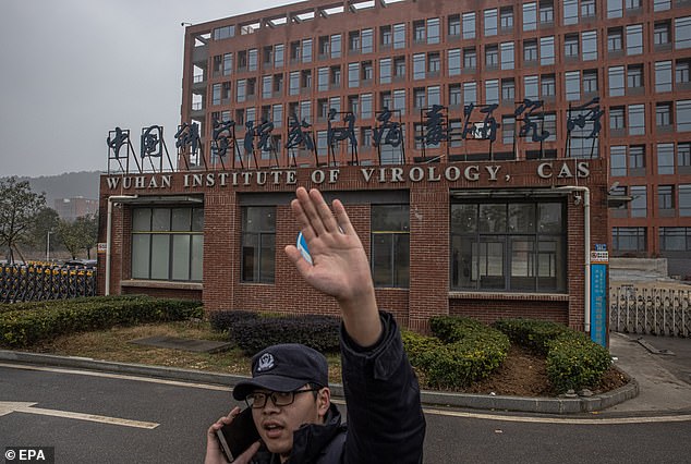 Pictured: The Wuhan Institute of Virology, where Chinese scientists erased crucial data