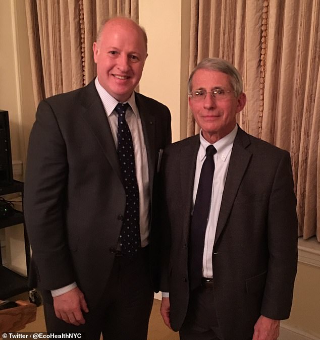 The role of British researcher Dr. Peter Daszak (left) in facilitating risky coronavirus research in China with funding from Dr. Fauci (right) and the NIH has been detailed in a report.