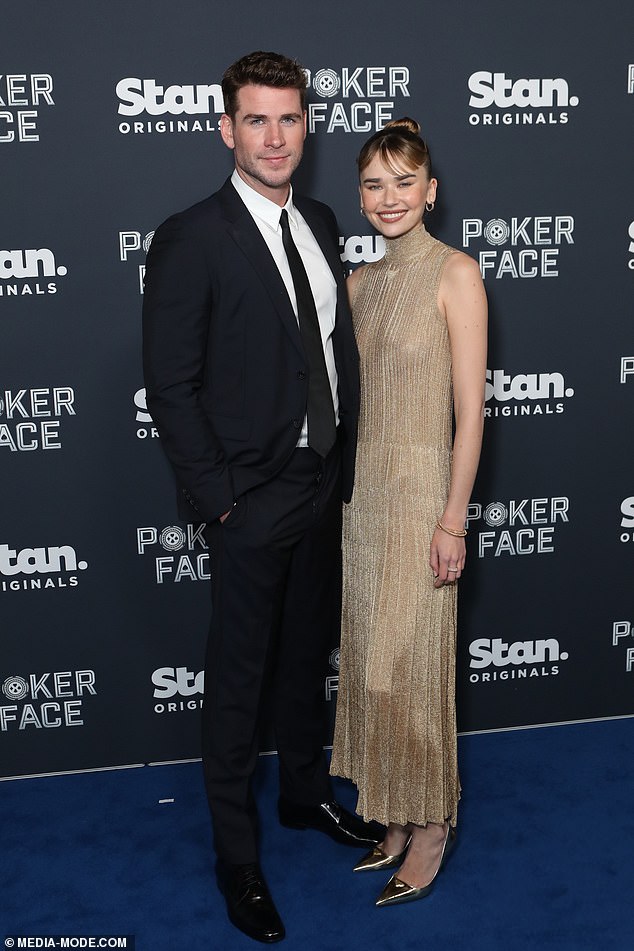 Liam, who recently took on the role of Henry Cavill in The Witcher, is now dating Australian model Gabriella Brooks.  (They are shown at Stan's Original Poker Face film premiere in Sydney on 15th November 2022)