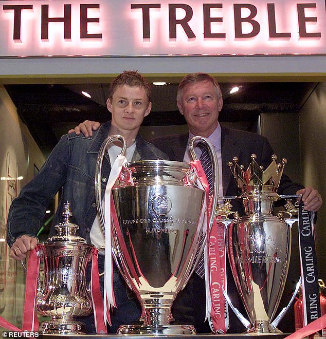 Ole Gunnar Solskjaer's four goals against Forest helped Sir Alex Ferguson win the treble in 1999