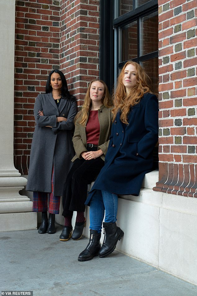 Plaintiffs Margaret Czerwienski (pictured left), Lilia Kilburn (pictured center) and Amulya Mandava (pictured right) alleged that Comaroff for years 