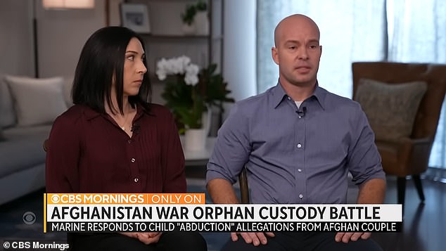 Navy Major Joshua Mast and his wife Stephanie have spoken out to defend the adoption of the three-year-old girl, who is at the center of an international custody battle.