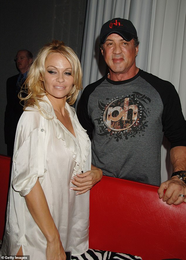 Denial: Stallone's rep told the publication: 'Pamela Anderson's statement attributed to my client is false and fabricated.  Mr. Stallone confirms that he never made any part of that statement' (pictured in 2007)