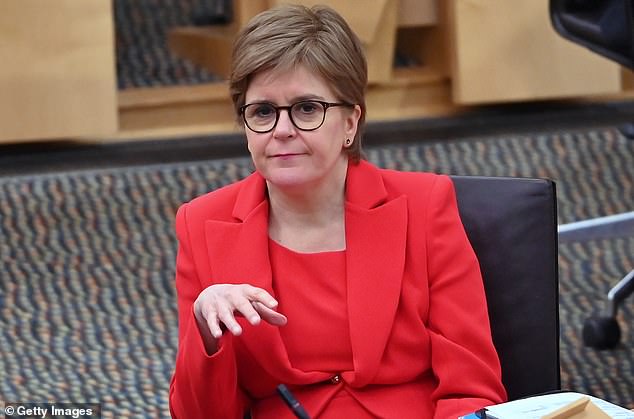 Prime Minister Nicola Sturgeon (pictured Tuesday) insisted that her reforms would not give predatory men more access to women.