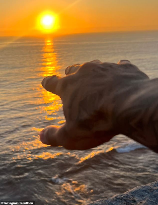 MAFS star Brent Vitiello got up early to film the stunning Sydney sunrise from outside his picturesque property and shared the footage with fans.