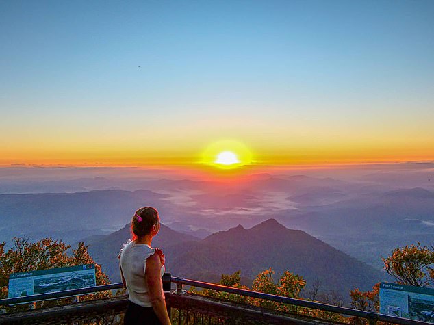 The track from Wollumbin National Park to Mt Warning-Wollumbin has been closed since March 2020 due to Covid-19, public safety risks due to recent flooding and additional consultation with the Aboriginal community.