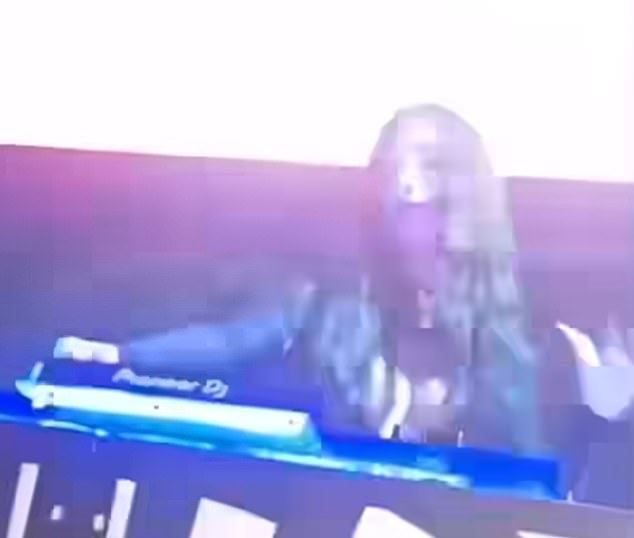 Valentina Trespalacios performed her last DJ concert early Saturday morning in Bogotá