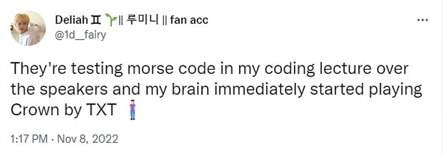 K-Pop fans have lapped up TXT and NU'EST's use of Morse Code in their songs, music videos and even promotions on their website