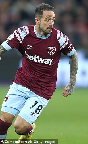 Danny Ings suffered a knee injury during his West Ham debut and is expected to miss several weeks.