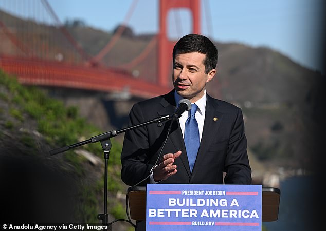 Buttigieg has been a telegenic spokesman for the administration, though he has had to answer for some of the travel chaos in recent months.