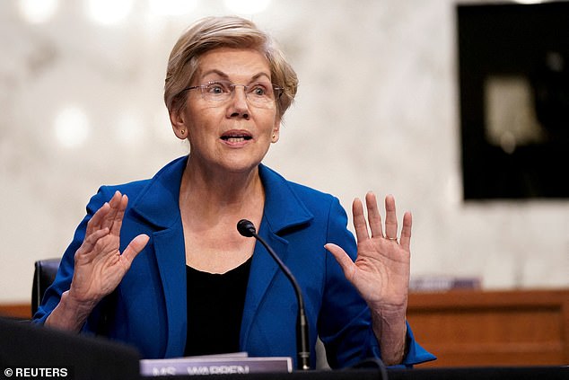 Liberal Sen. Elizabeth Warren is running even with Biden in state