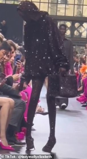 The brand's seemingly impossible-to-walk shoes also made headlines last year after several models fell while walking at its Spring/Summer 2023 show.