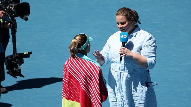 The former world number 4 faced "body shame" comments during his time commentating on the Australian Open.  (Photo by Martin KEEP / AFP) / --