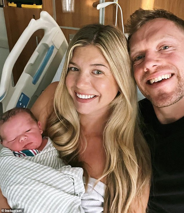 The couple, who have four children under the age of five, welcomed their youngest son in October.