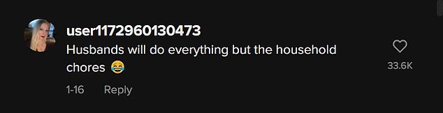 The 19-second video has been viewed 4.1 million times and many critics accused the father of four of not helping around the house in the comments.