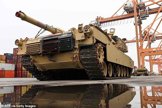 The United States will supply Ukraine with highly lethal M1A2 Abrams tanks, the most sophisticated version.  But it could take up to a year for them to get there.