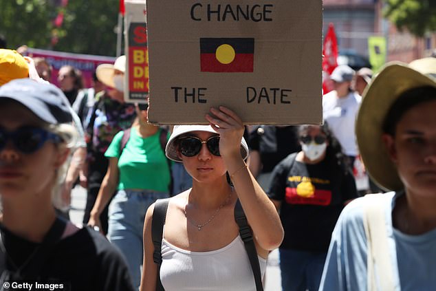 The panel discussed Australia's date change and the proposal for an Indigenous Voice to Parliament