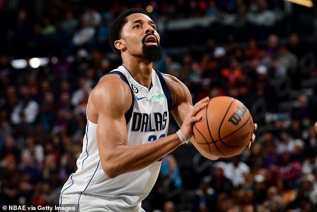 Spencer Dinwiddie led Dallas to a prestigious 99-95 victory with a season-high 36 points.