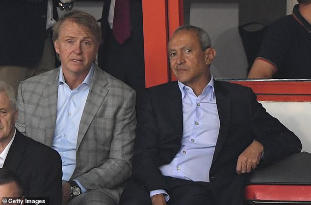 Villa owners Nassef Sawiris (right) and Wes Edens (left) hand-picked Emery as manager and he has been given carte blanche to shape the club however he wishes as they aim to reach greater heights.