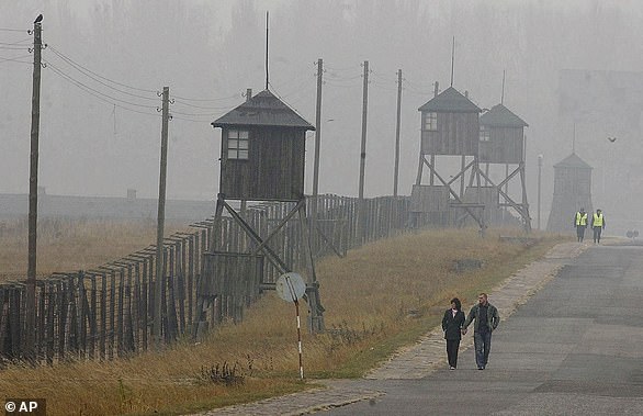 Majdanek (pictured in 2005) was initially intended for forced labor but was converted into an extermination camp in 1942