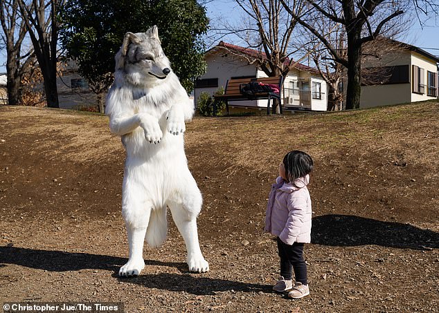 Toru Ueda spent a staggering 3 million Japanese yen to fulfill his childhood dream of being a wolf