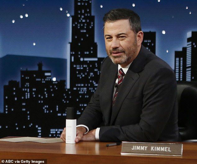 At the end of the show, Kimmel, 55, pretended to have run out of time for the actor, 52, whom he has gone down multiple times over the years.