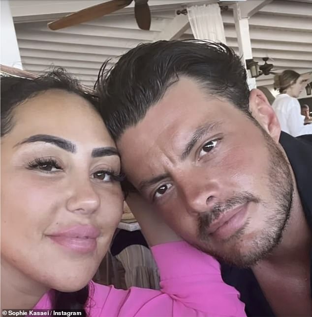 expecting?  The 33-year-old reality star, who went public with her relationship with the 25-year-old Essex reality star in November, briefly referred to her boyfriend as 'baby daddy', causing much talk on social media. social media.