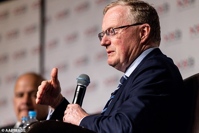 The treasurer's downplaying of the link between rising wages and inflation puts him at odds with Reserve Bank of Australia Governor Philip Lowe (pictured), who in November warned of a price-wage spiral 1970s style.